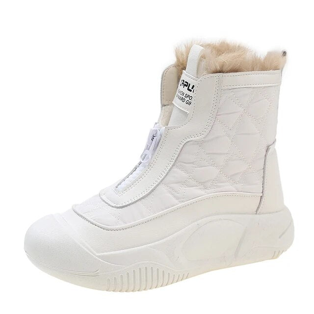 Faux Fur Winter Boots | Insulated and Stylish | Anti-Slip Design