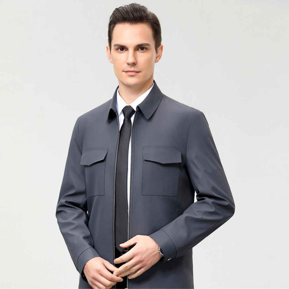 Tailored Lightweight Jacket | Plaid Lining | Modern Smart-Casual