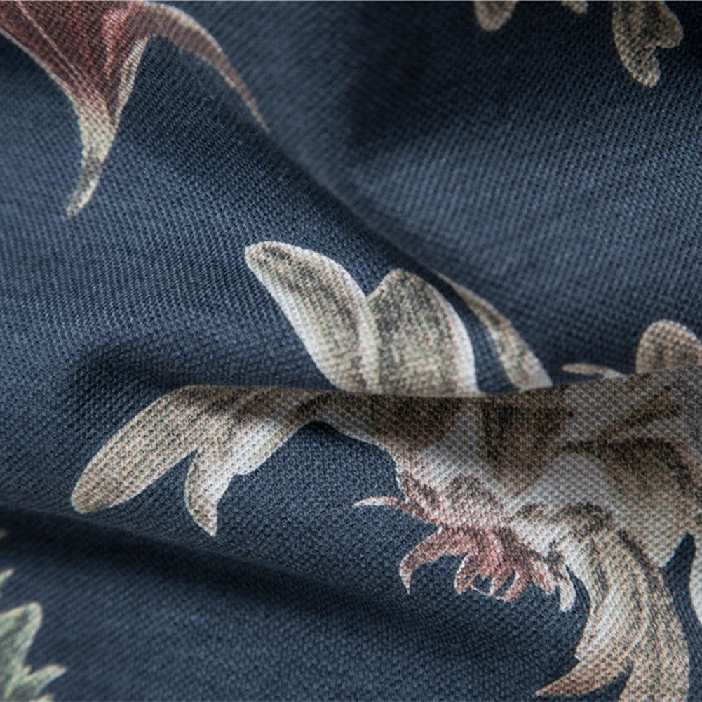 Men's Tropical Floral Polo Shirt | Casual & Stylish | Summer Essential