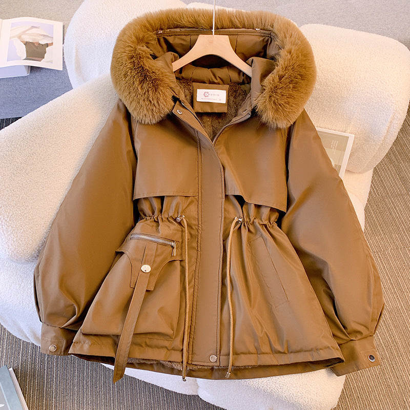 Padded Parka with Fur-Trimmed Hood | Warm & Chic | Adjustable Fit