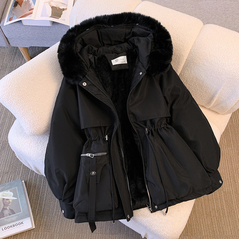 Padded Parka with Fur-Trimmed Hood | Warm & Chic | Adjustable Fit
