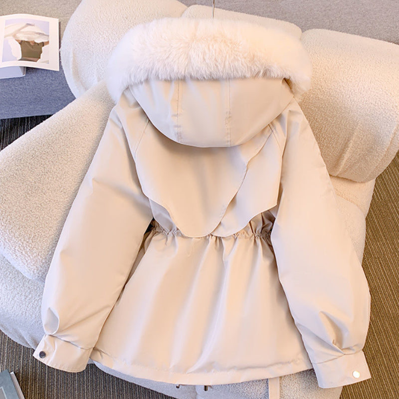 Padded Parka with Fur-Trimmed Hood | Warm & Chic | Adjustable Fit