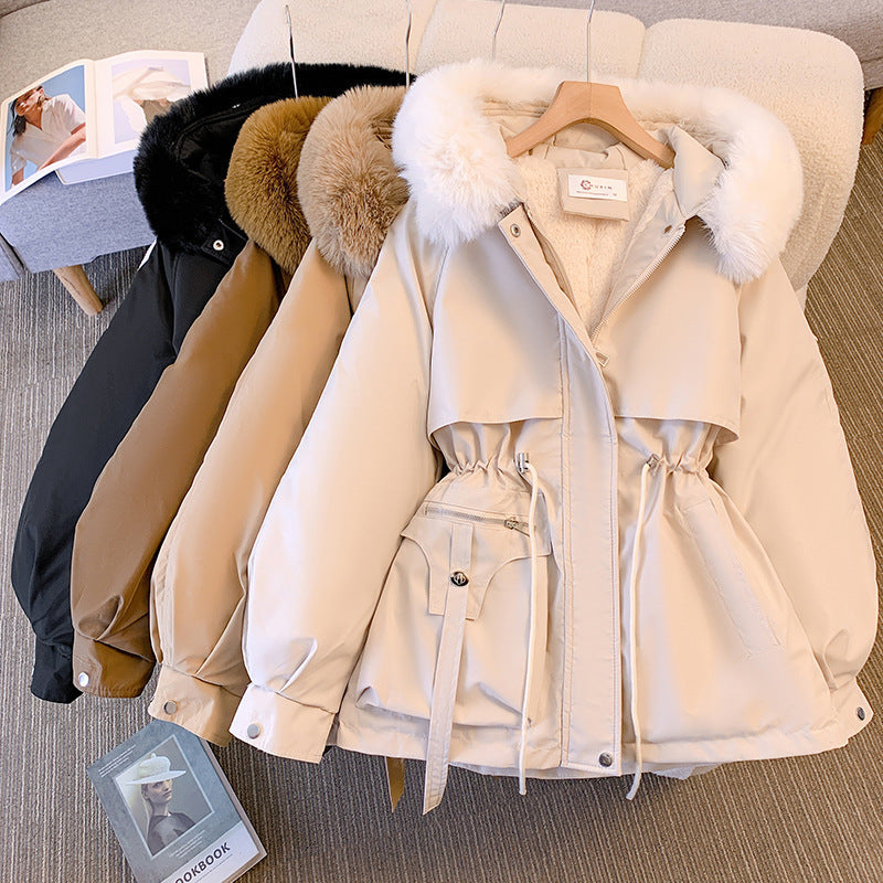 Padded Parka with Fur-Trimmed Hood | Warm & Chic | Adjustable Fit