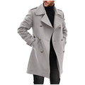 Double-Breasted Trench Coat | Wool Blend | Timeless and Sophisticated