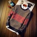 Knitted Jumper | Colour Block Pattern | Autumn-Winter Wear
