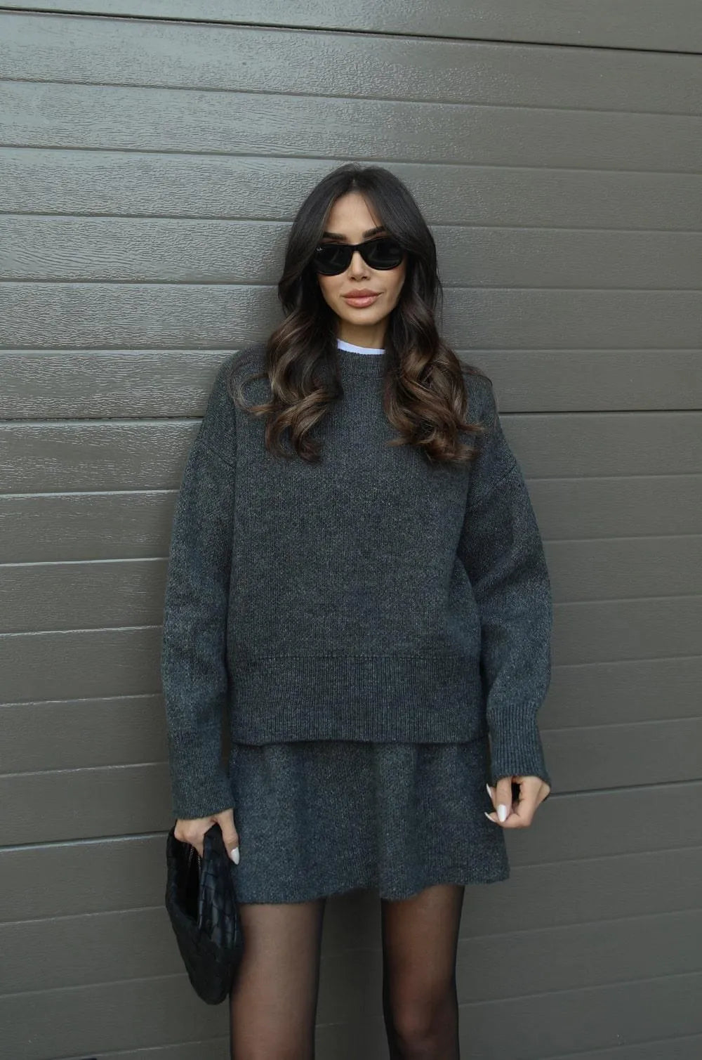 Sweater & Skirt | Knit Blend | Chic Fall Outfit