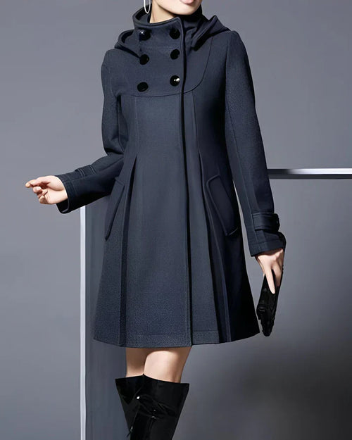A-Line Winter Coat | Elegant Fit-and-Flare | Warm and Stylish