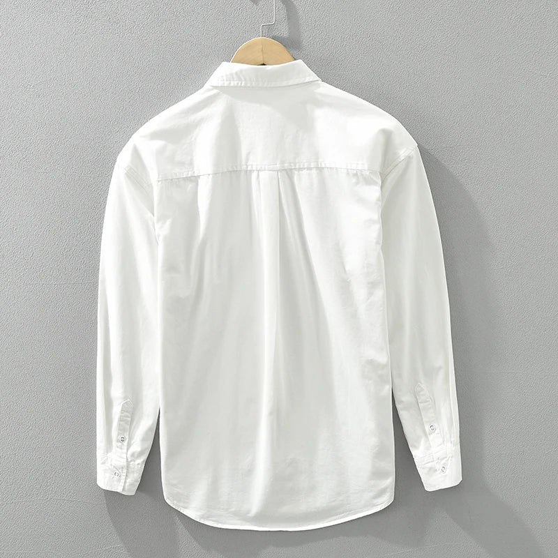 Corduroy Shirt with Printed Pocket | Soft Cotton Blend | Unique and Stylish