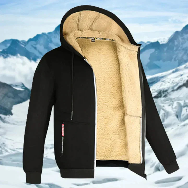 Fleece-Lined Hooded Jacket | Warm Winterwear | Everyday Comfort