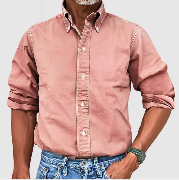 Classic Button-Up Shirt | 100% Cotton | Versatile and Timeless