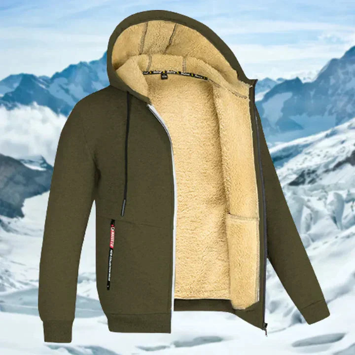 Fleece-Lined Hooded Jacket | Warm Winterwear | Everyday Comfort