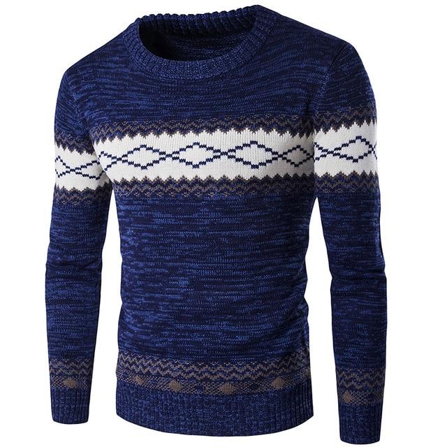Nordic Knit Sweater | Cotton Blend | Classic Winter Style