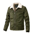 Sherpa-Lined Winter Jacket | Cotton Blend | Classic Design