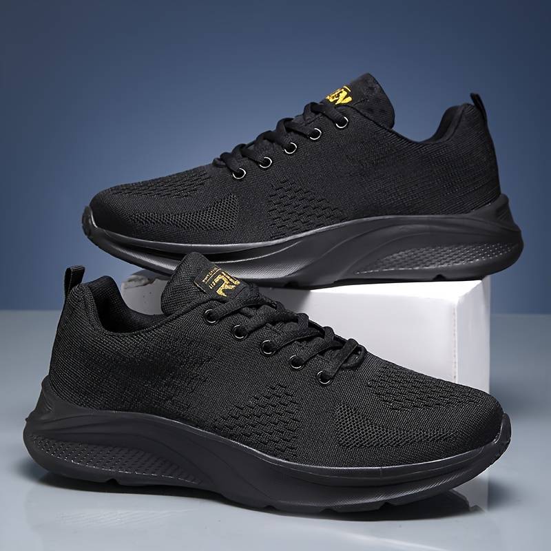 Breathable Knit Running Shoes | Lightweight Cushioning | Anti-Slip Sole | Everyday Active Wear
