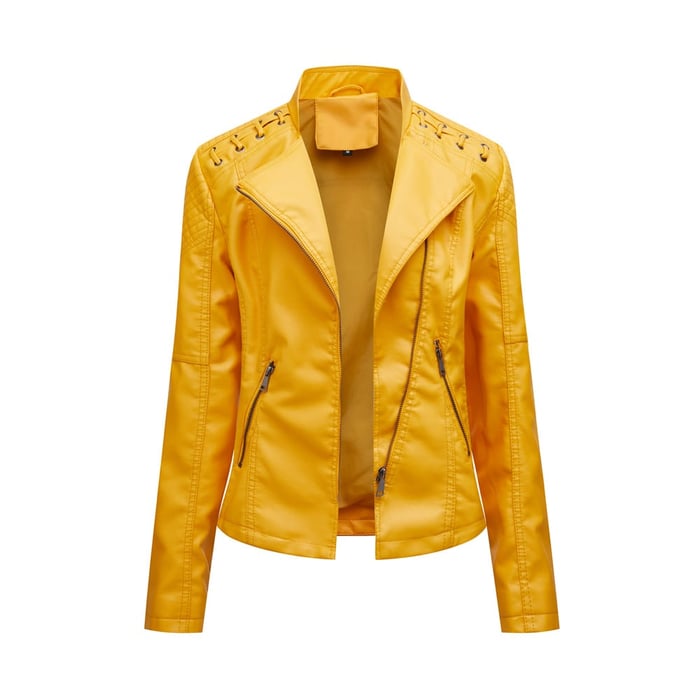 Faux Leather Biker Jacket | Stylish & Bold | Casual & Night Out