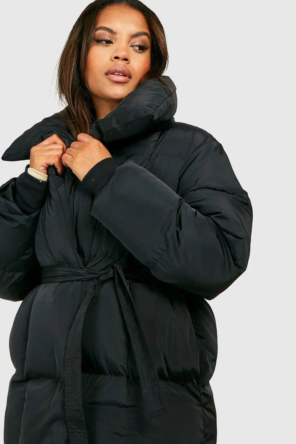 Belted Puffer Jacket | Warm & Flattering | Winter Essential