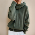 Cozy Knit Hoodie | High Neck | Warm and Relaxed Fit