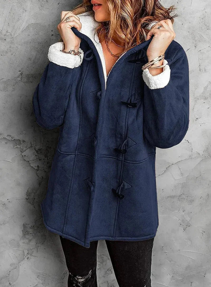 Sherpa-Lined Toggle Coat | Ultra-Soft Warmth | Casual Winter Outerwear