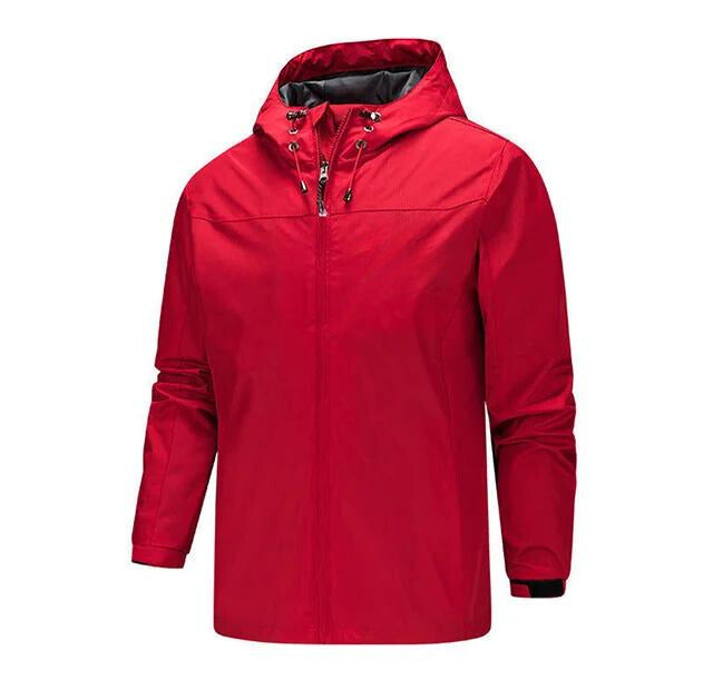 Waterproof Outdoor Jacket | Adjustable Hood | Lightweight and Durable