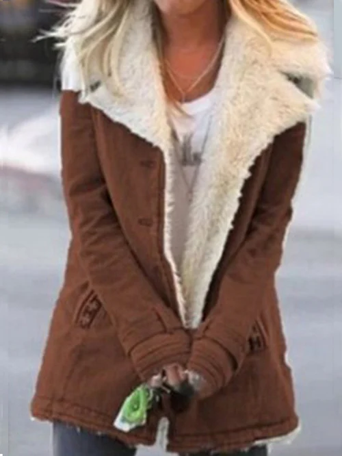 Faux Shearling Lined Jacket | Cozy & Stylish | Winter Essential