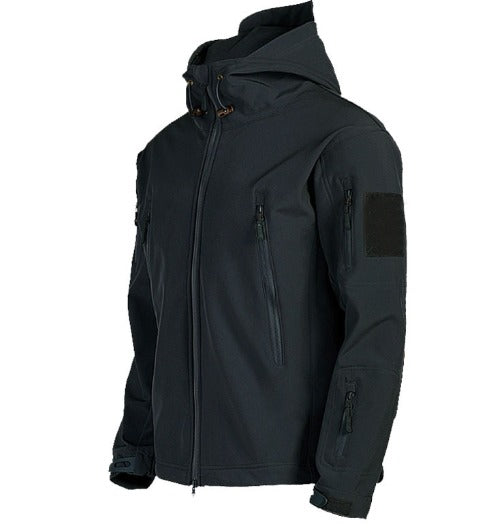 Tactical Hooded Jacket | Water-Resistant | Functional Design