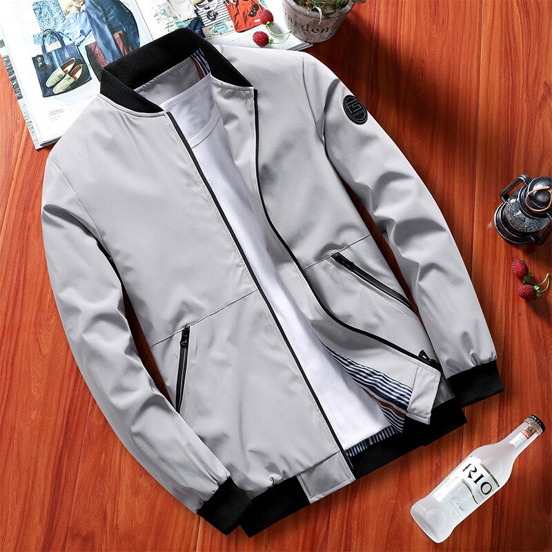 Lightweight Bomber Jacket | Minimalist Design | Everyday Comfort