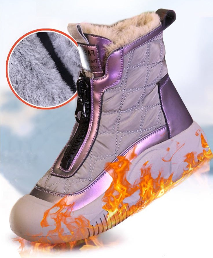 Faux Fur Winter Boots | Insulated and Stylish | Anti-Slip Design