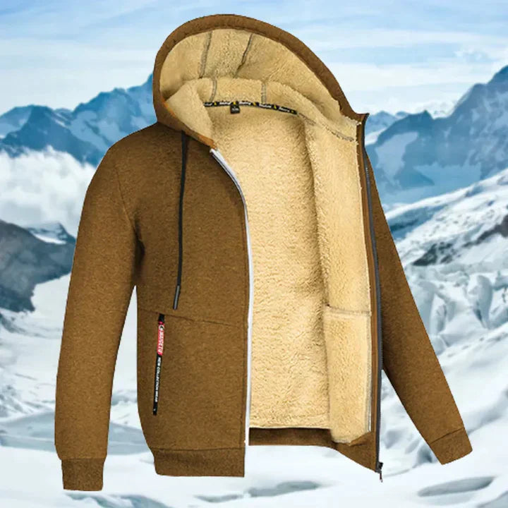 Fleece-Lined Hooded Jacket | Warm Winterwear | Everyday Comfort
