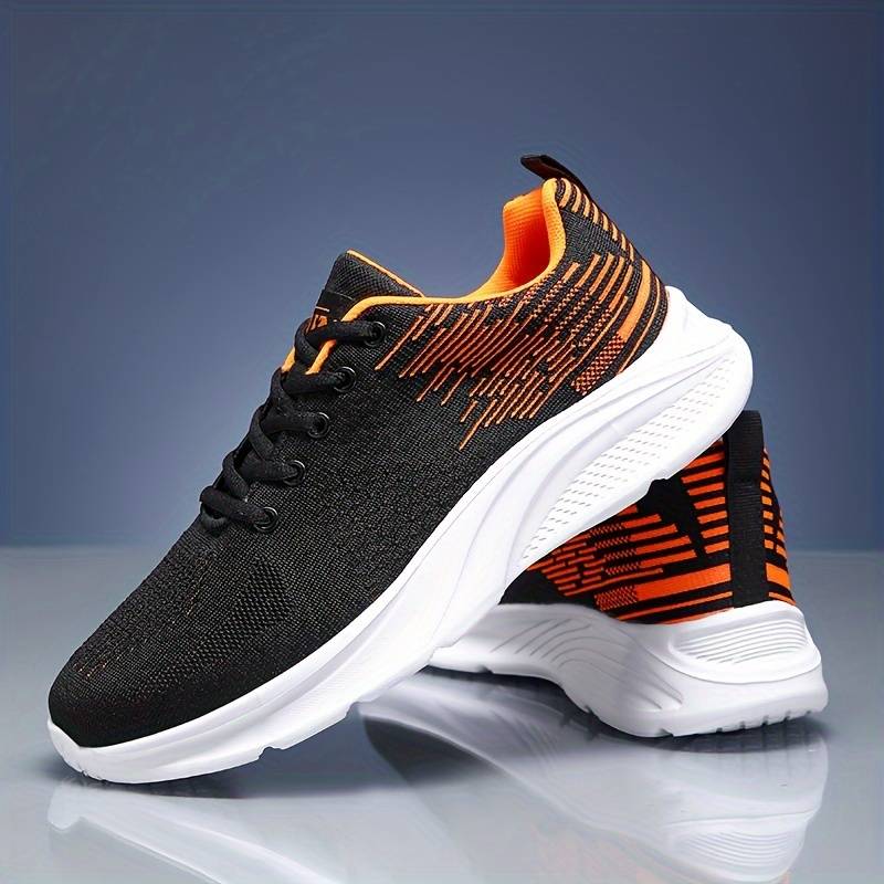 Breathable Knit Running Shoes | Lightweight Cushioning | Anti-Slip Sole | Everyday Active Wear