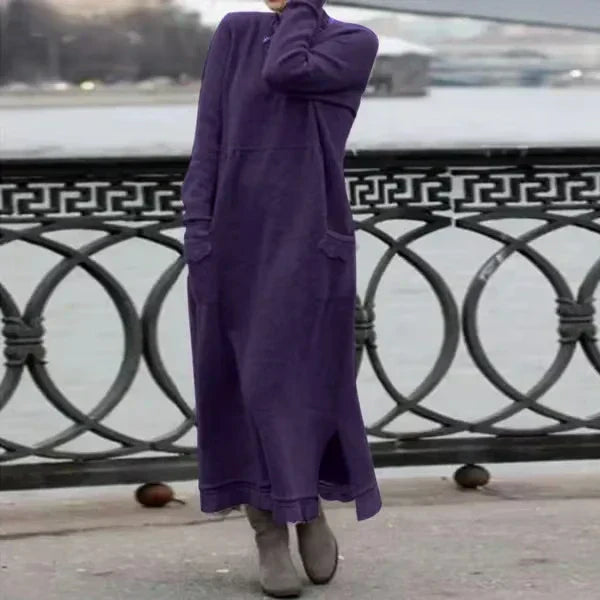 Knit Maxi Dress | High Neckline | Timeless and Cozy