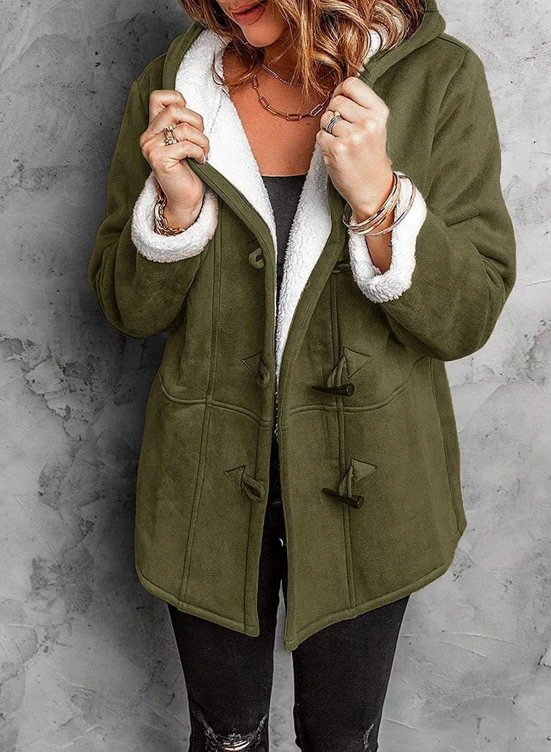 Sherpa-Lined Toggle Coat | Ultra-Soft Warmth | Casual Winter Outerwear