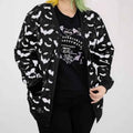 Bat Cardigan | Gothic Design | Relaxed Fit