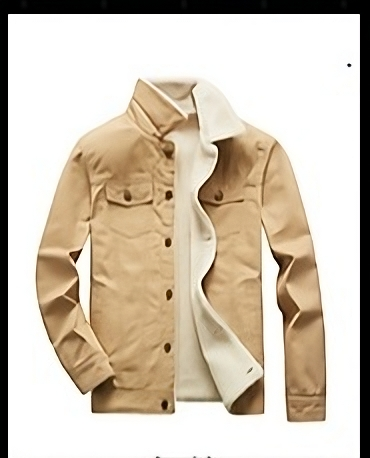 Sherpa-Lined Trucker Jacket | Cotton | Warm Winter Essential