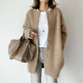 Oversized Wool-Blend Cardigan | Relaxed Fit | Soft and Cozy