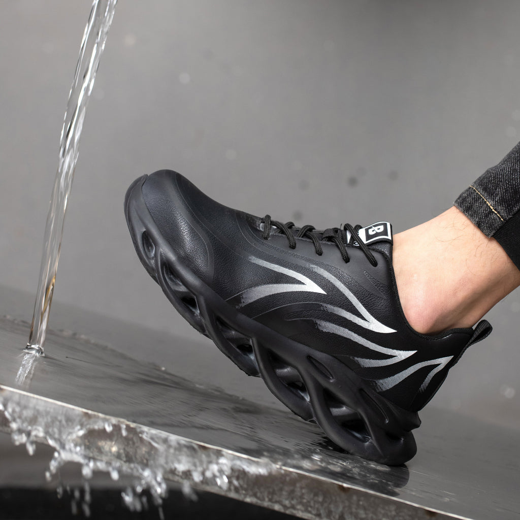 Waterproof Safety Sneakers | Steel Toe Protection | Anti-Slip Sole | Lightweight Work Shoes