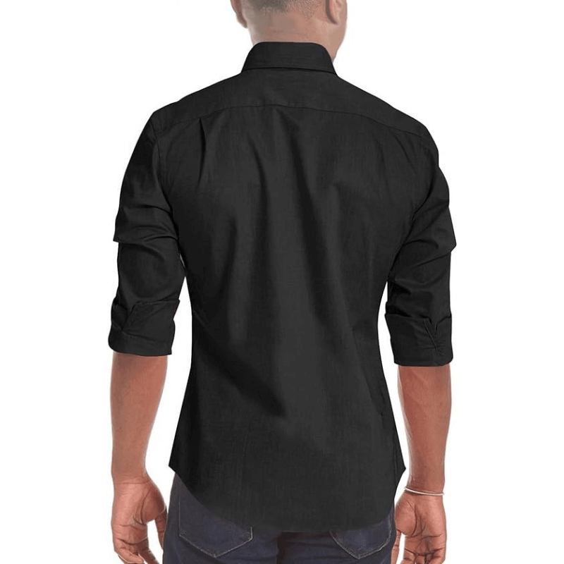 Men's Slim-Fit Dress Shirt | Classic Style & Modern Comfort