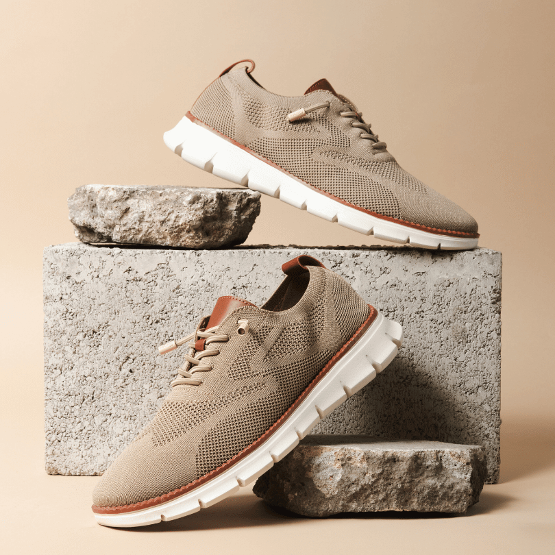 Knit Casual Sneakers | Lightweight | Breathable and Modern