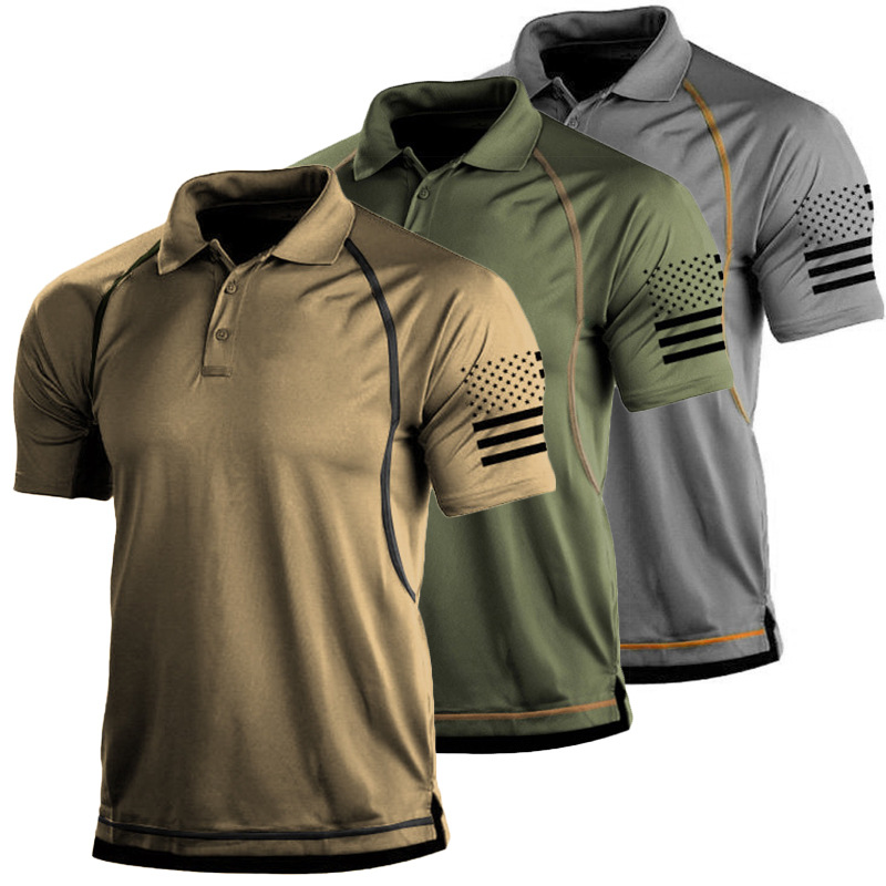 Men's Tactical Polo Shirt | Lightweight & Durable | Outdoor Performance Wear