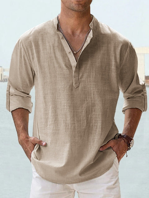 Men’s Casual Linen Shirt | Lightweight & Breathable Summer Essential
