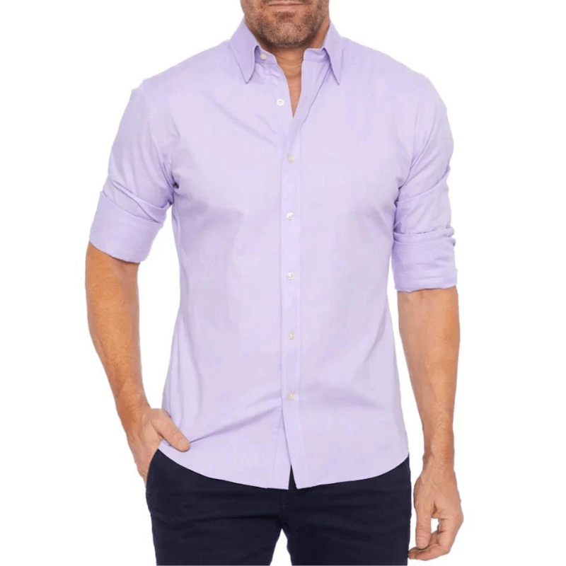 Men's Slim-Fit Dress Shirt | Classic Style & Modern Comfort