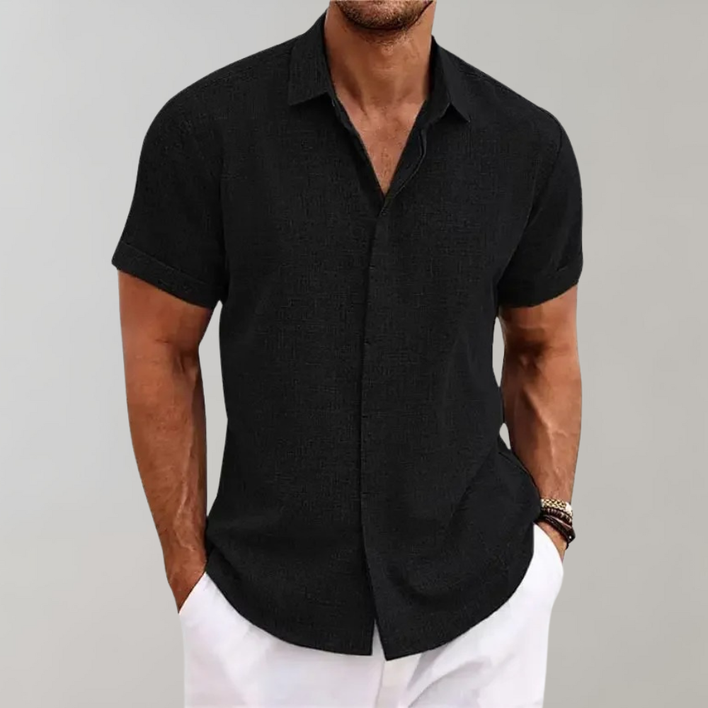 Men's Summer Short-Sleeve Shirt | Lightweight & Relaxed Fit