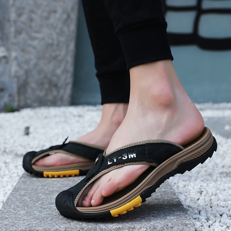 Men’s Comfortable Flip-Flops | Stylish, Anti-Slip Summer Sandals