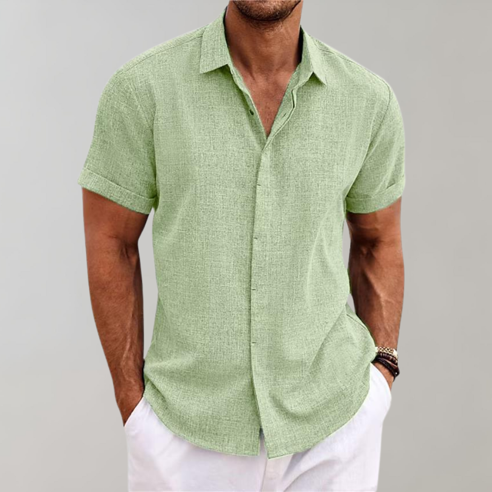 Men's Summer Short-Sleeve Shirt | Lightweight & Relaxed Fit