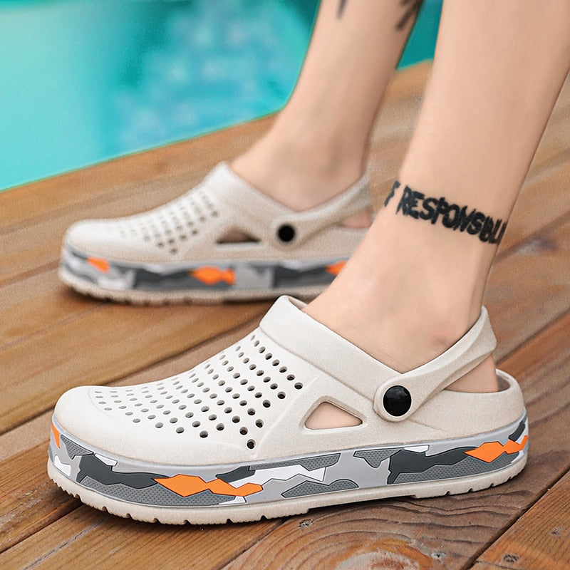 Breathable Clog Sandals | Lightweight & Water-Friendly | EVA Foam | Casual Summer Wear