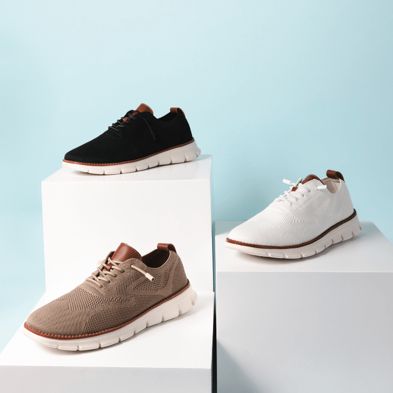 Knit Casual Sneakers | Lightweight | Breathable and Modern
