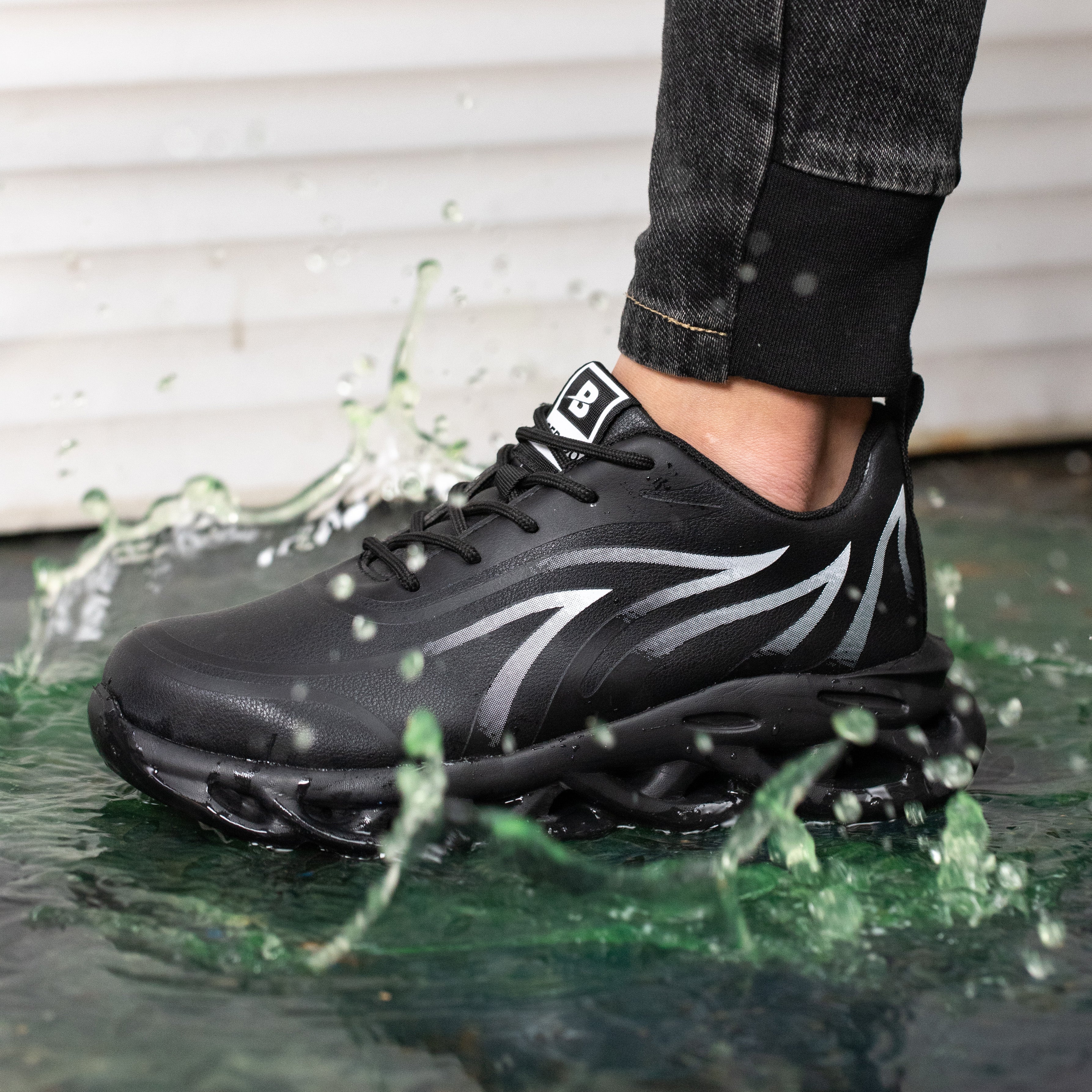 Waterproof Safety Sneakers | Steel Toe Protection | Anti-Slip Sole | Lightweight Work Shoes