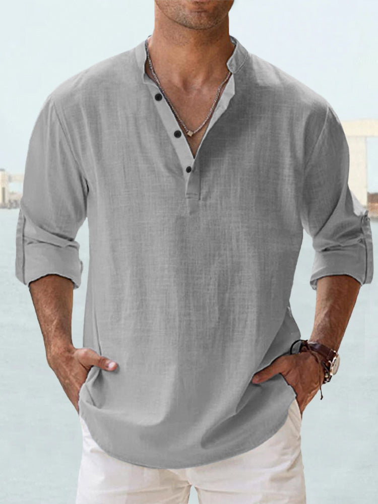 Men’s Casual Linen Shirt | Lightweight & Breathable Summer Essential