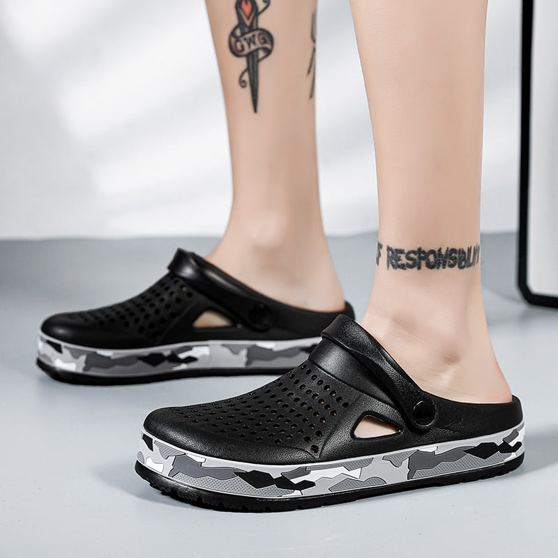 Breathable Clog Sandals | Lightweight & Water-Friendly | EVA Foam | Casual Summer Wear