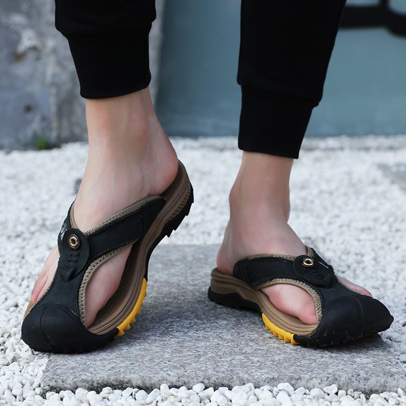 Men’s Comfortable Flip-Flops | Stylish, Anti-Slip Summer Sandals