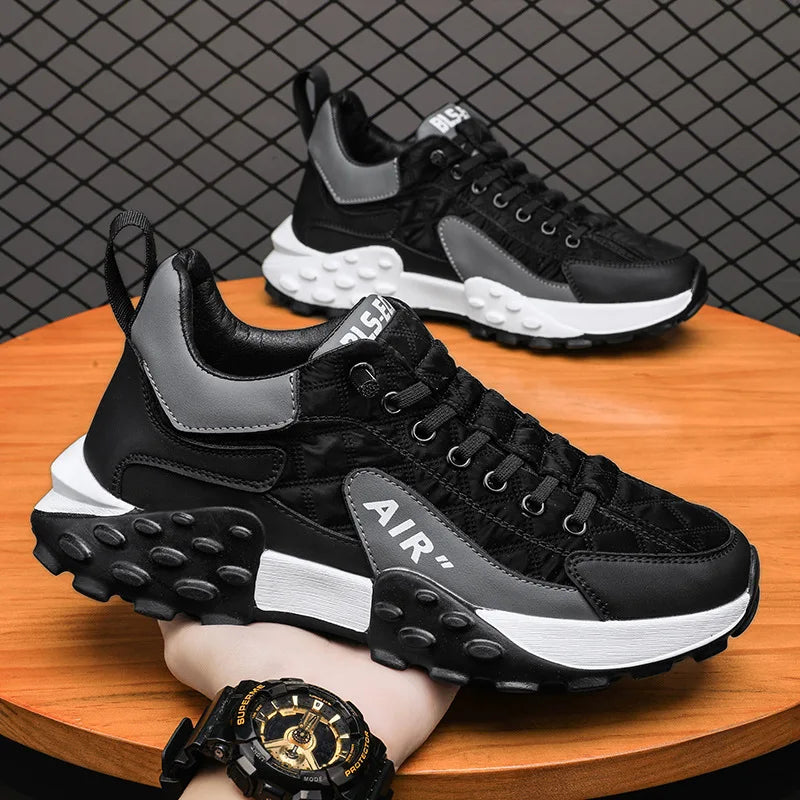 Chunky Trail Sneakers | All-Terrain Grip | Lightweight & Durable | Outdoor Casual Shoes